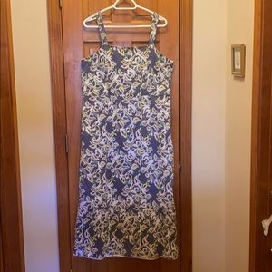 Merona lined cotton sundress size 16